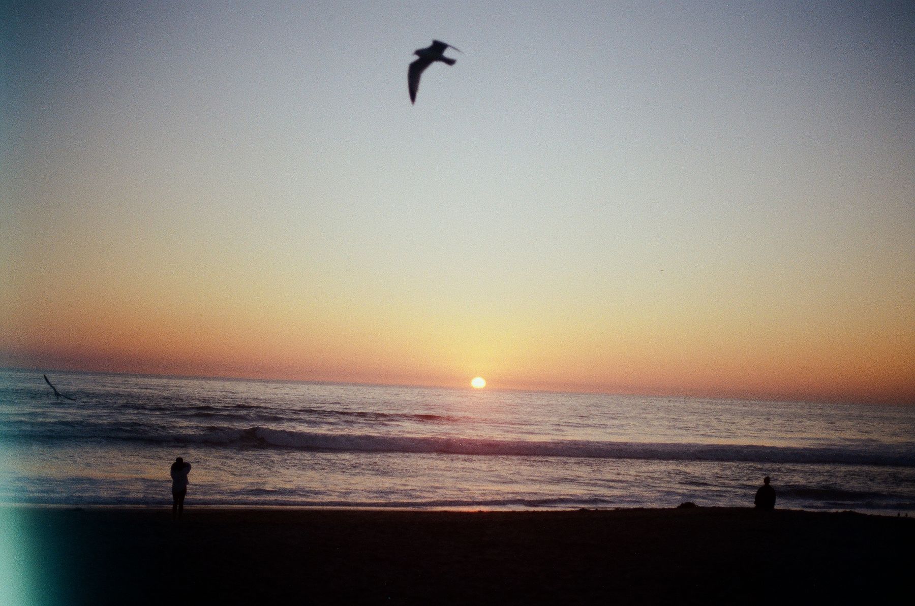 Sunset over the Ventura coastline